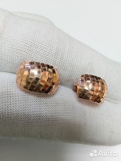 Золотые серьги