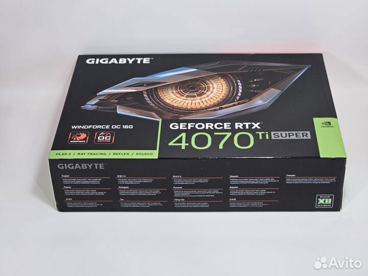 Видеокарта Gigabyte GeForce RTX 4070Ti Super новая