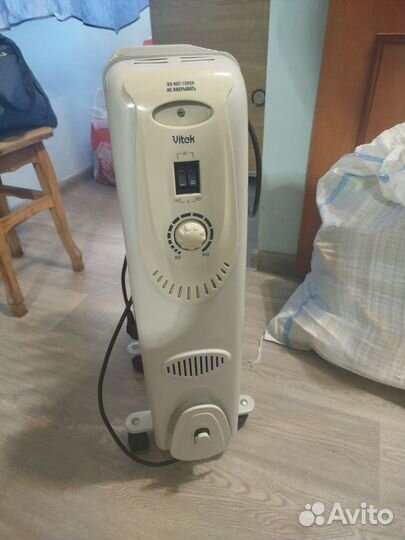 Масляный обогреватель бу Vitek vt-1701 w
