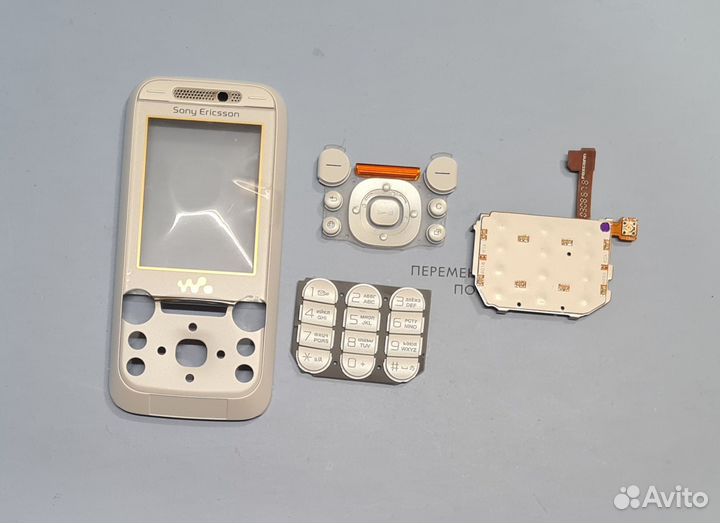 Корпусные части Sony Ericsson w850i white
