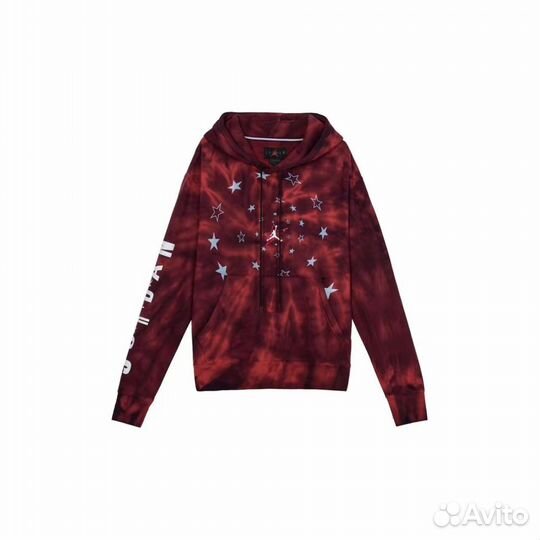 Air Jordan Hoodie Red Black XL