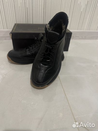 Полуботинки мужские зимние