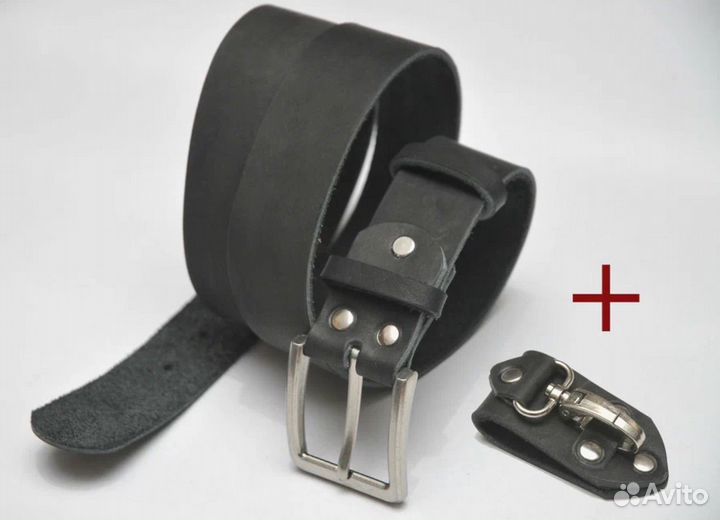 Кожаный ремень натуральный