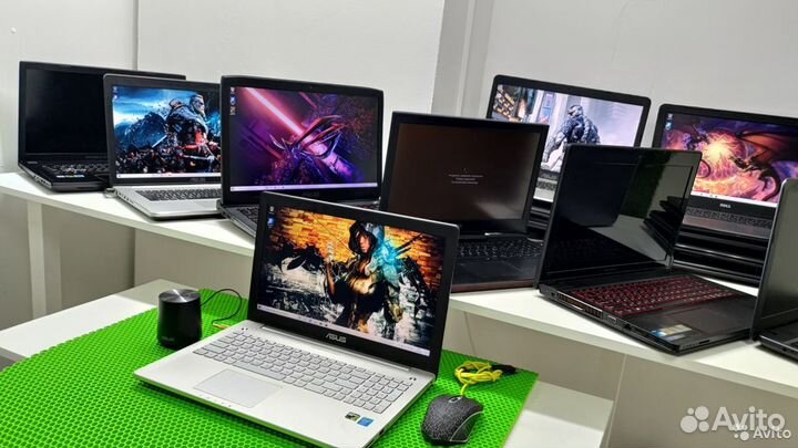 Игровые и офисные ноутбуки i5 i7 GeForce SSD