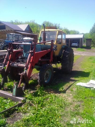 Трактор ЮМЗ 6Л с КУН, 1982