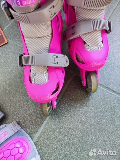 Ролики детские раздвижные размер 28-31