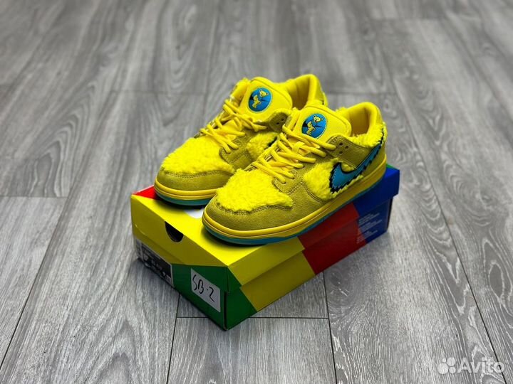 Кроссовки Nike SB Dunk Low Grateful Dead Yellow