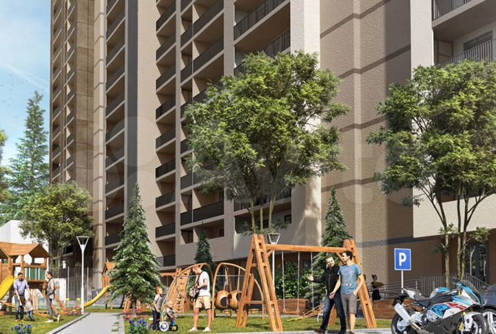 1-к. квартира, 42 м² (Грузия)