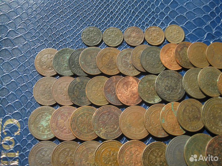 Старинные монеты Николая 2 погодовкавсе разные