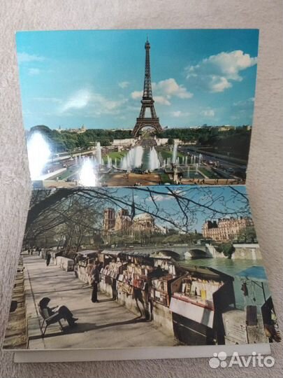 Буклет из 18 открыток Париж