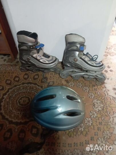 Шлем и ролики