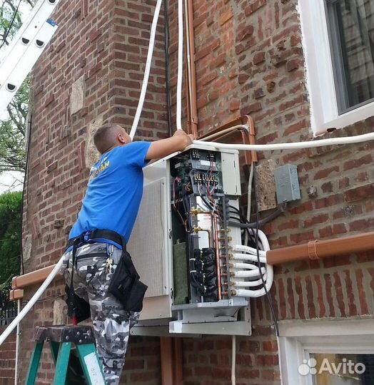 Установка сплит систем кондиционеров