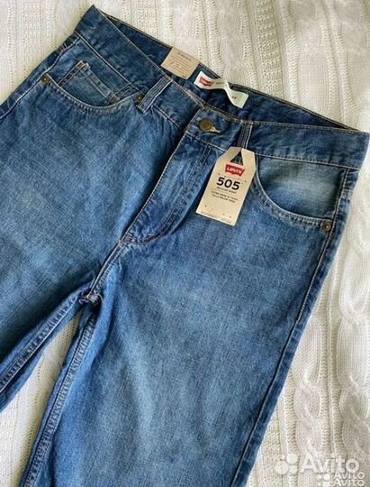 Новые Джинсовые шорты Levis 505 W30