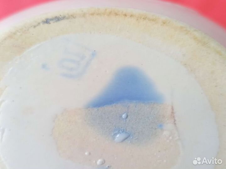 Кринка молочная старинная коллекционная