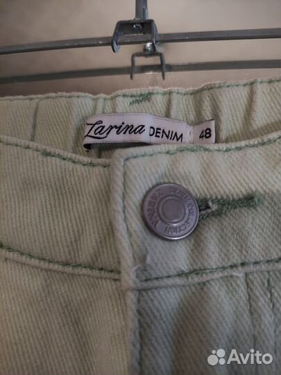 Джинсы прямые женские 48