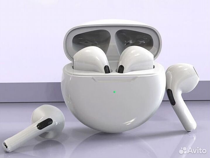 Бюджетные беспроводные наушники pro 6