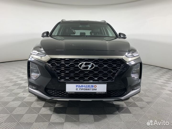 Hyundai Santa Fe 2.2 AT, 2018, 133 979 км
