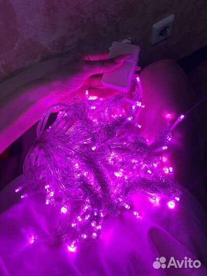 Гирлянда штора