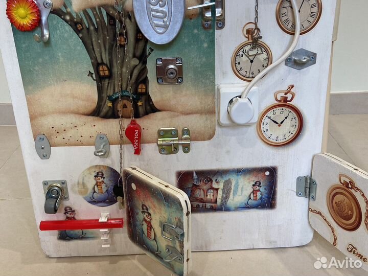 Бизиборд 50*80см изготовлен под заказ