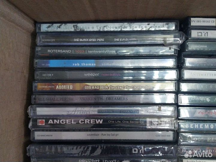 Продаю cd рок, металл лицензия