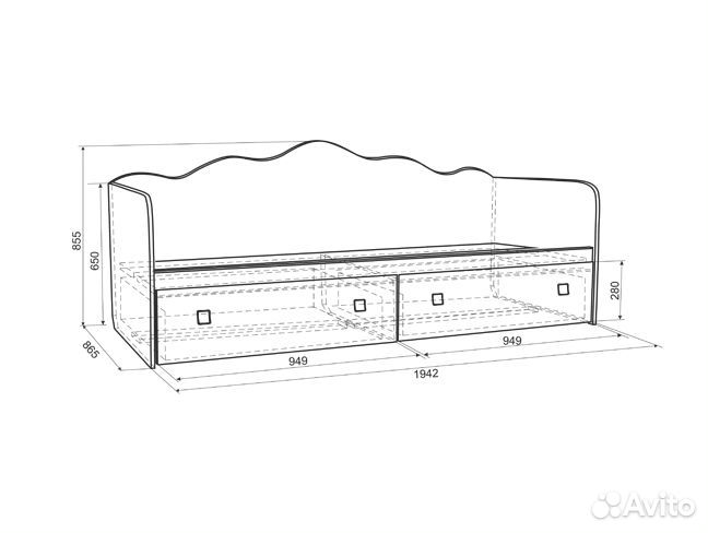 Кровать Фэнтези