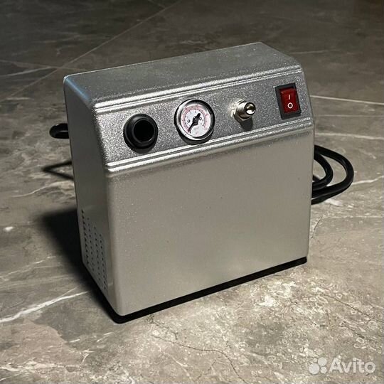 Jas 1209 миникомпрессор с манометром