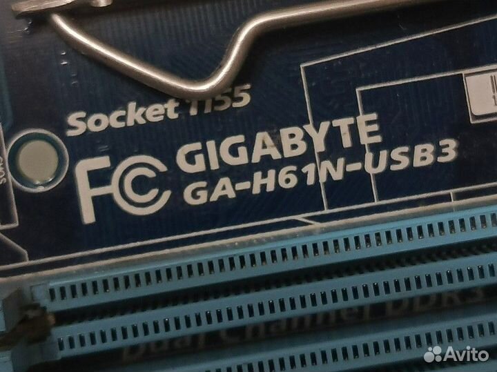 Материнская плата mini ITX lga 1155