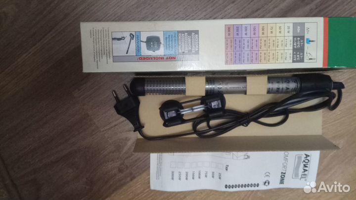 Аквариумный водонагреватель 100 вт