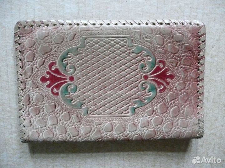 Кожаный бумажник (портмоне)