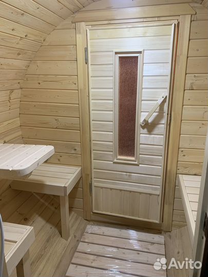 Баня бочка под ключ