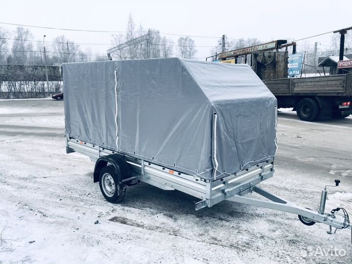 Прицеп мзса 817717 (3,5х1,5) с тентом