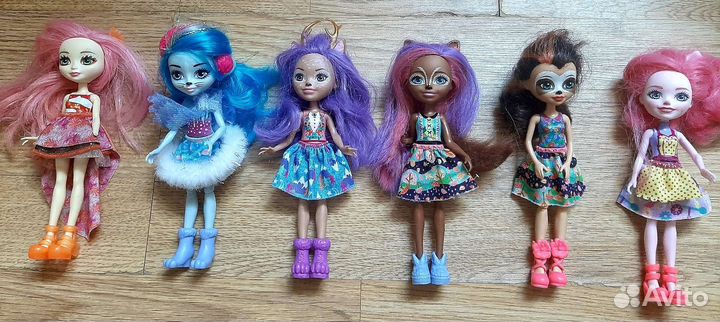 Куклы,очень много,барби, винкс, энчейнтималс и др