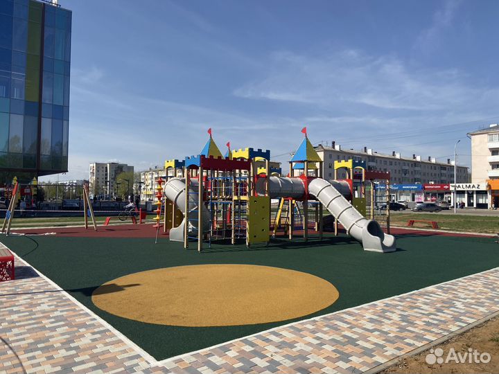 Покрытие из резиновой крошки