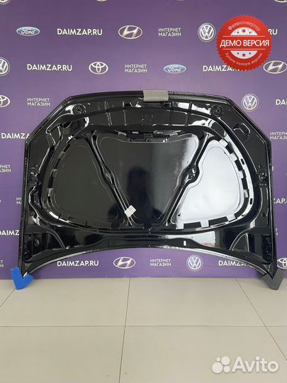 Капот Volkswagen Polo Черный (2015-2020)