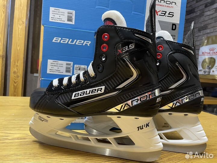 Хоккейные коньки bauer vapor X3.5 jr