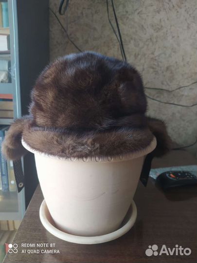 Шапка норковая женская