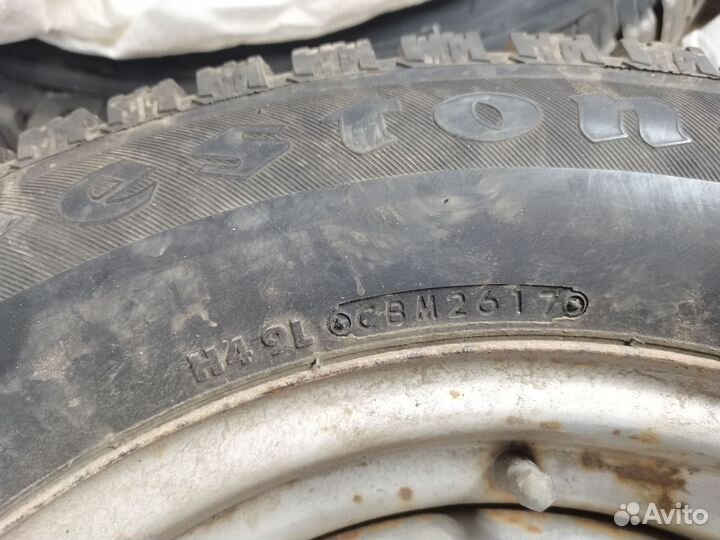 Колеса зимние шипованные