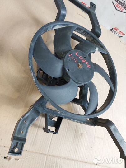 Радиатор охлаждения Renault logan