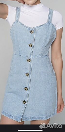Джинсовый сарафан