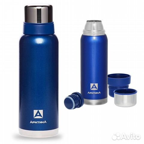 106-1200-BL Термос Арктика питьевой 1,2л. (синий)