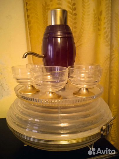 Тиш-бар коньячный разливной штоф СССР