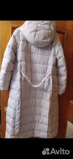 Пуховик длинный новый 48