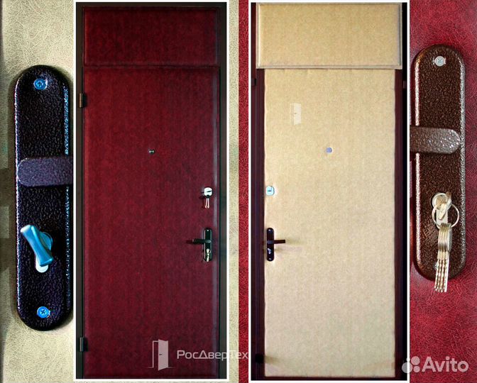 Дверь входная металлическая