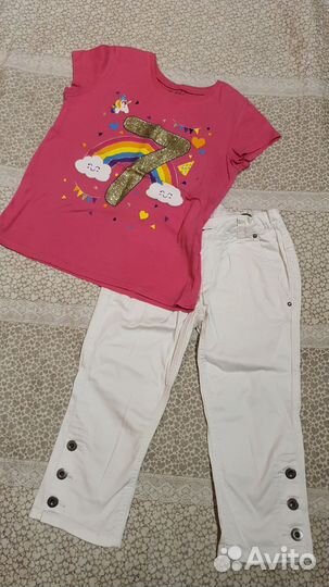 Одежда на лето для девочки 6-7лет