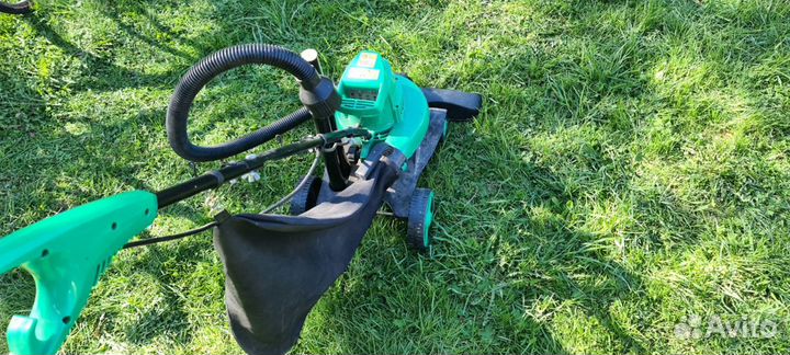 Садовый пылесос для листьев