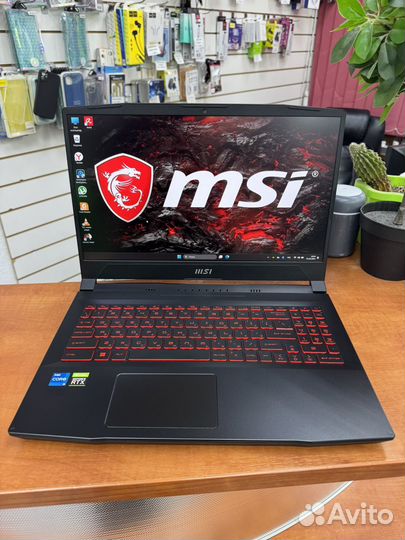 Как новый MSI 240HZ/i5-12gen/RTX 3060 6GB