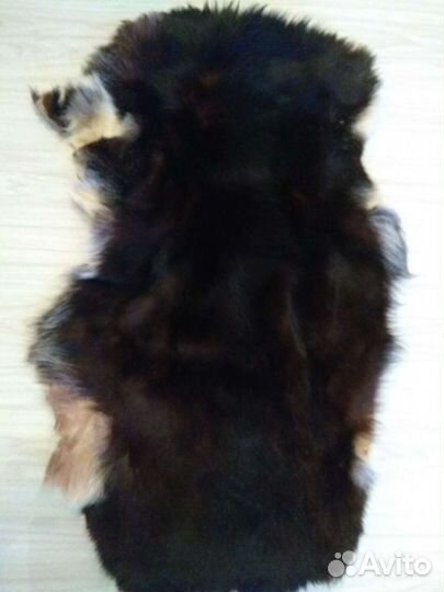 Шкурки из натурального козьего меха выделанные ч