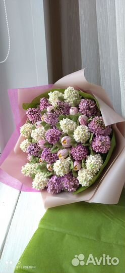 Зефирные цветы