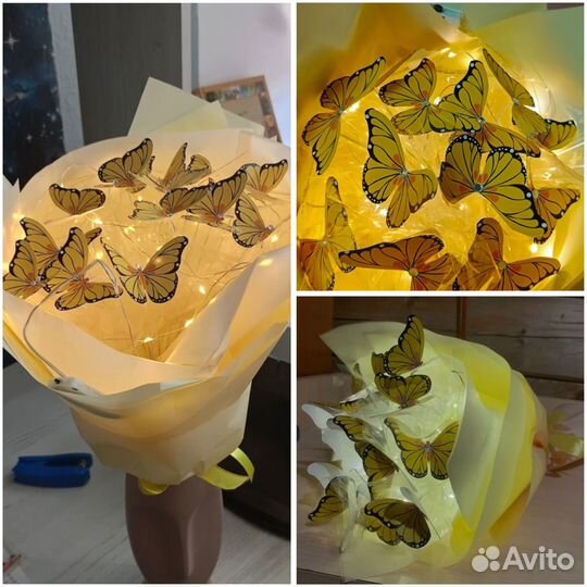 Букет из бабочек