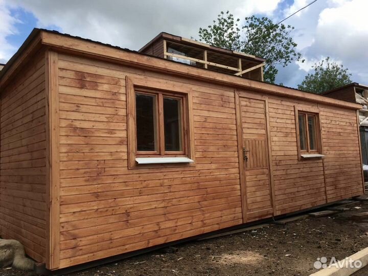 Вагончик каркасный 6*2,9м